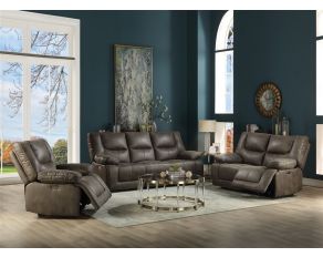 Harumi Living Room Set in Gray