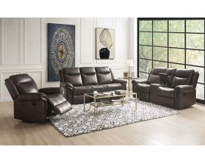 Lydia Living Room Sets in Brown