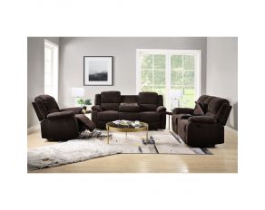 Madden Living Room Set in Brown