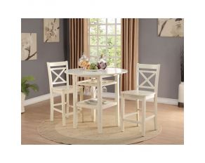 Tartys Dining Room Set in Cream