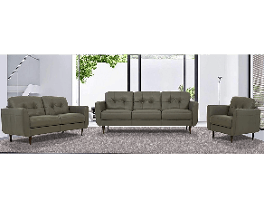 Radwan Living Room Set in Pesto Green