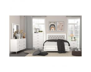 Casilda Upholstered Bedroom Collections in White