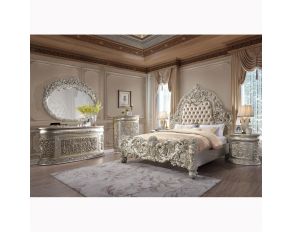 Sorina Panel Bedroom Collections in Antique Gold Finish