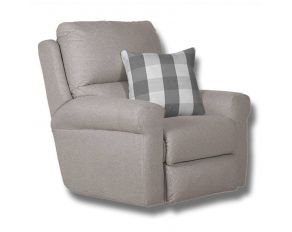 Catnapper Machado Oversized Chaise Rocker Recliner in Charcoal