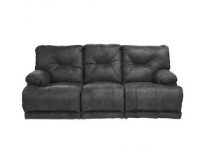 Voyager Lay Flat Reclining Sofa with 3x DDT in Slate