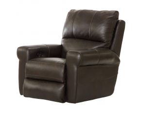 Torretta Power Lay Flat Recliner in Chocolate