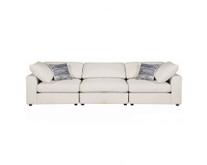 Serene Upholstered Sectional in Beige