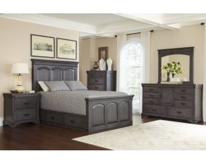 Larchmont Bedroom Collections in Antique Grey