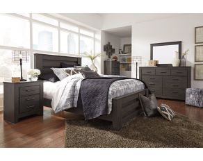 Brinxton Bedroom Collection in Dark Charcoal