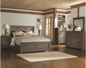 Juararo Bedroom Collection in Dark Brown