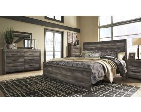 Wynnlow Panel Bedroom Collection in Rustic Gray