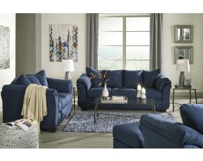 Ashley Furniture Darcy Living Room Set in Blue