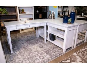 Kanwyn Home Office Set in Whitewash