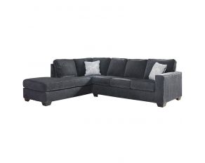 Altari Right-Arm Facing Sofa Sectional with Chaise in Slate