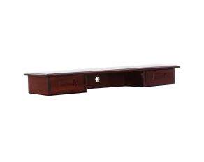 Student Desk Hutch in Merlot