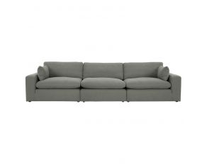 Elyza 3-Piece Sectional in Smoke