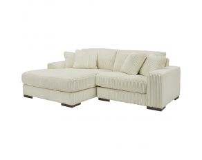 Lindyn 2-Piece Sectional with Left Arm Facing Chaise in Ivory