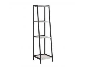 Pinckard Ladder Bookcase in Grey