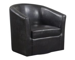 Coaster Furniture Accent Chair in Dark Brown