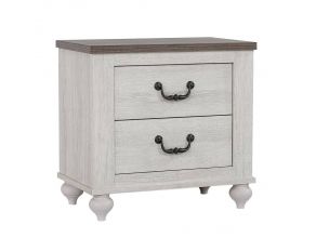 Stillwood 2 Drawer Nightstand in Vintage Linen