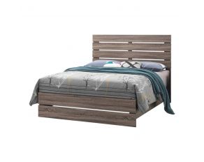 Brantford Queen Panel Bed in Barrel Oak