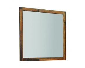 Sidney Square Mirror in Rustic Pine