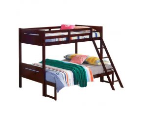 Littleton Twin Over Full Bunk Bed in Espresso