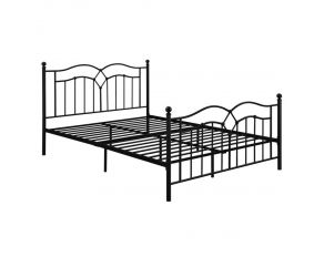 Klossen Metal Queen Bed in Black