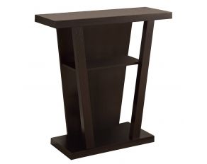 Coaster Furniture Entry Table in Cappuccino