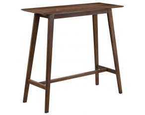 Rectangular Bar Table Walnut