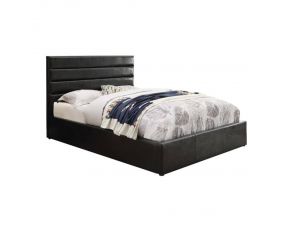 Riverbend King Upholstered Storage Bed in Black