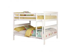 Chapman Full Over Full Bunk Bed in White