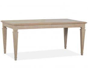 Lancaster Rectangular Dining Table In Dovetail Grey