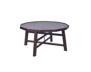 Paisley Cocktail Table in Brown