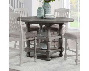 Lorraine Round Counter Table in Grey