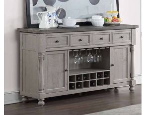 Lorraine Dining Server in Grey