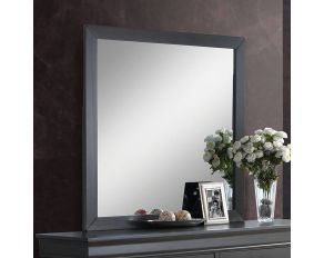 Louis Philippe III Mirror in Gray