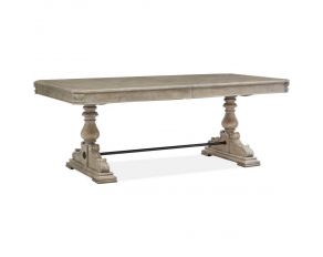 Marisol Trestle Dining Table in Fawn