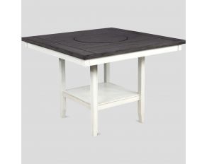 Fulton Counter Height Table in Chalk Grey