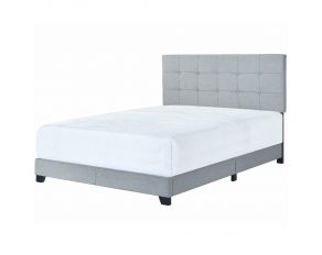 Florence California King Bed in Grey