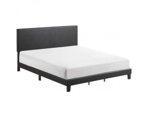 Yates King Platform Bed in Black