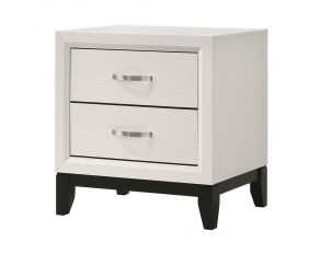 Akerson Nightstand in Chalk