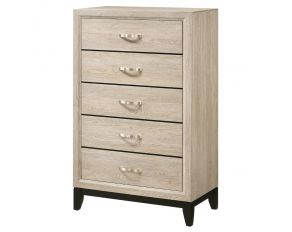 Akerson 5 Drawer Chest in Drift Wood