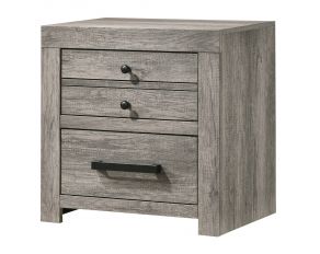 Tundra Nightstand in Greyish Brown