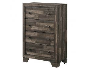 Atticus 4 Drawer Chest in Brown