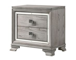 Vail Nightstand in Grey