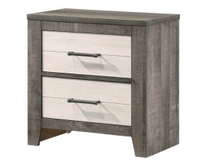 Rhett Nightstand in Greyish Brown