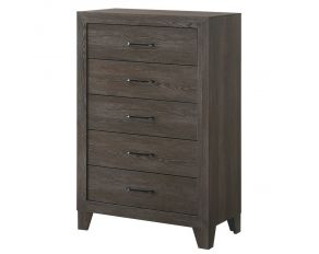 Hopkins 5 Drawer Chest in Brown