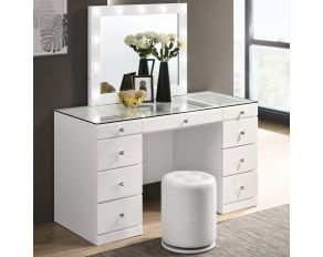 Avery Vanity Set in White