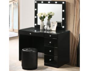 Morgan Vanity Set in Black